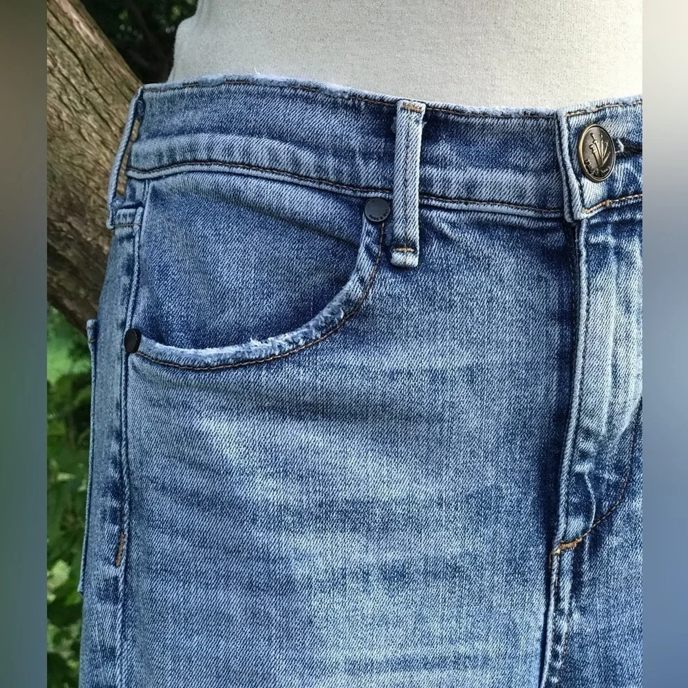 RAG & BONE High Rise Straight Leg Light Stone Wash Jeans Size 26 Zipper Fly - Picture 6 of 13